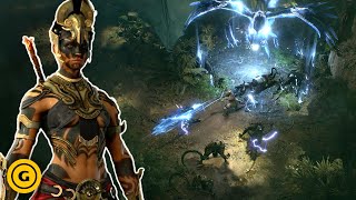 Diablo 4 Vessel of Hatred  24 Minutes Of Spiritborn Gameplay [upl. by German]