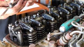 TIPS  VALVE LASH ADJUSTMENT ON TOYOTA B AND 3B DIESEL ENGINE [upl. by Morette32]