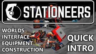 Stationeers beginner instructions Worlds Interface Equipment Construction 20240525 [upl. by Ahsaela131]