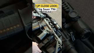 UP CLOSE LOOK Sig Sauer 716i Tread AR10 Rifle chambered in 308 [upl. by Winser]