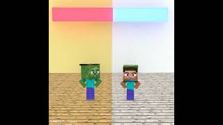 PoiPoiPoiPoiPoiPoiPoPi  Baby Zombie vs Baby Herobrine 😁 [upl. by Naesal]