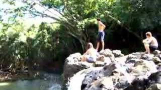 Tree Jump at Kipu Falls [upl. by Kelda542]