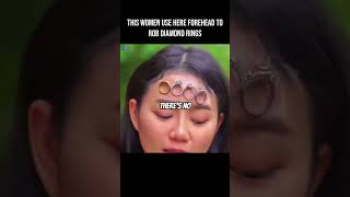 Clever Women use Her Forehead to Rob Diamond Rings😱 shortfilm [upl. by Ttsepmet]