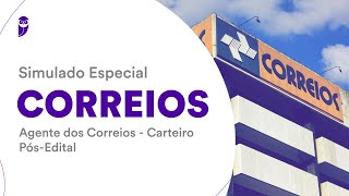 Simulado Especial Correios  Agente dos Correios  Carteiro  PósEdital  Correção [upl. by Lleret]