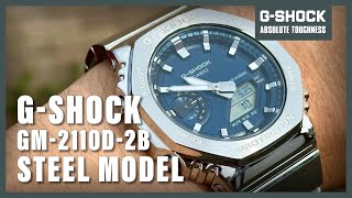 Unboxing The New Casio GShock GM2110D2B [upl. by Leatri]