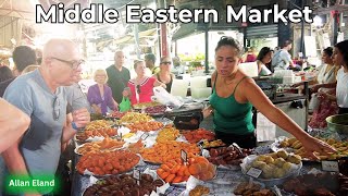 Exploring the Iconic Middle Eastern Food Market in Tel Aviv Israel [upl. by Kery]