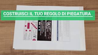 Costruisci il tuo regolo di piegatura accademia della piegatura lamiera [upl. by Naashar]