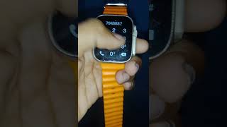 youtube in T800 ultra smartwatch me code shorts shortfeed applewatch backgroundmusic [upl. by Hoebart]