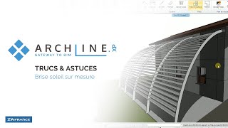 Trucs amp astuces ARCHLine  Brise soleil sur mesure [upl. by Namus]