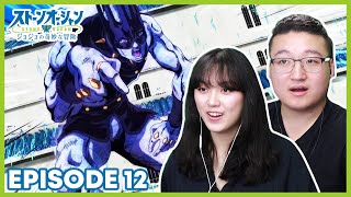 WHITESNAKE  Jojos Bizarre Adventure Stone Ocean Couples Reaction Part 6 Episode 12  5x12 [upl. by Bronk]