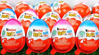 ASMR Opening Kinder Joy – Oddly Satisfying Video Surprise Eggs Kinder Joy Chocolate [upl. by Dinnie]