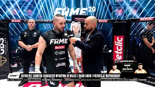 Zawalczyłem na FAME MMA 20 0 [upl. by Georgette]