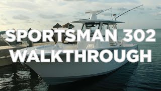 Sportsman 302 Walkthrough on the Water [upl. by Ricker]