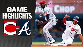 Reds vs Braves Game Highlights 72224  MLB Highlights [upl. by Lali]