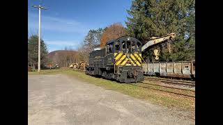 Fall Foliage Excursion by the Cooperstown and Charlotte Valley RR [upl. by Doralyn]