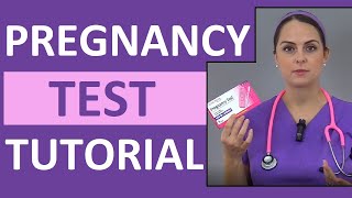 How to Take a Pregnancy Test at Home  Pregnancy Test Results Live [upl. by Zulema]