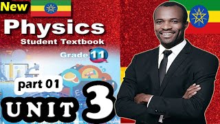 GRADE 11 Physics Unit 3 MOTION IN ONE AND TWO DIMENSIONS  Part 01  New Curriculum Ethiopian [upl. by Ettenoitna]