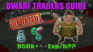 Runescape 3 Updated Dwarf Traders Guide 2018  950k Thieving Exph [upl. by Esyle]