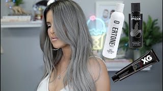 How To Maintain Gray Hair Color  Good For All Funky Colors [upl. by Yromem]