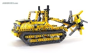 LEGO Technic 42028 alternate build  Wheel Trencher [upl. by Oria173]