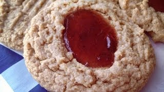 How to Make Peanut Butter amp Jelly Cookies  Easy Recipe [upl. by Ahsenek]