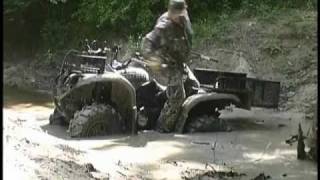 Step by Step How To Use Made 4 Winch To Get Your ATV Unstuck [upl. by Heron]