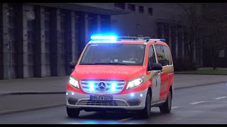 RTW Ambulance And NEF Response Vehicle Responding Mülheim an der Ruhr [upl. by Shara]