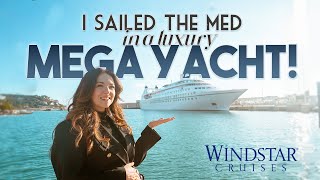 Windstar Cruises Star Legend Review  Luxury Mediterranean Cruise Vlog [upl. by Ethel]