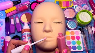 ASMR Fake Makeup on Mannequin Whispered [upl. by Stormie]