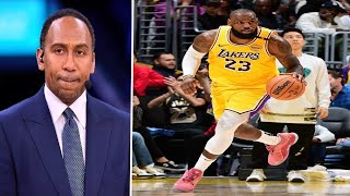 FIRST TAKE  quotStephen A ‘LeBron’s Still the King’ Lakers Dominate Grizzlies Behind TripleDoublequot [upl. by Nelyk]