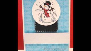 2011 Stampin Up Christmas Cards [upl. by Verena793]