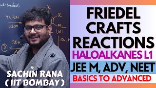 ⚠️Friedel Crafts Reaction  Haloalkanes and Haloarenes  JEE Main Advanced NEET 2024 [upl. by Sedruol468]