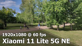 Xiaomi 11 Lite 5G NE  FHD 1080p 60 fps camera video sample [upl. by Onit]