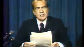 Nixon before resignation and full speech August 8 1974 [upl. by Reiser]