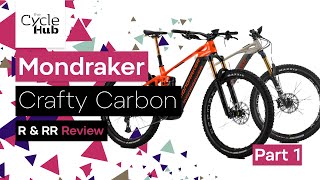 2023 Mondraker Crafty Carbon R amp RR Review  PART 1 [upl. by Arhez259]