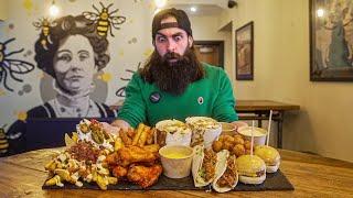 THIS MEXICAN PLATTER CHALLENGE HAS NEVER BEEN CONQUERED  BeardMeatFood [upl. by Ettennal]