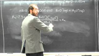 Calculate Equilibrium Concentration of a Weak Acid from Kₐ 001 [upl. by Ahsatsana636]