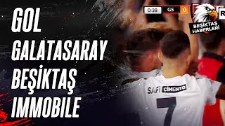 GOL Immobile Galatasaray 01 Beşiktaş  Süper Kupa [upl. by Assillam]