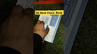 SBI bank check book unboxing sbiwelcomekit sbi sbicard [upl. by Barret]