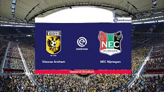 ⚽ Vitesse vs NEC Nijmegen ⚽  Eredivisie 04072024  Fifa [upl. by Ardnuaek]