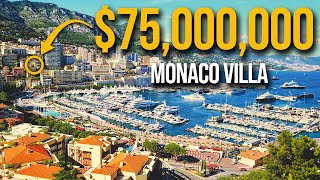 Inside a 75 MILLION Monaco Villa [upl. by Anneh834]