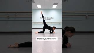 Improve your arabesque and strengthen your glutes ballet glutes arabesque strengthen [upl. by Mariam]