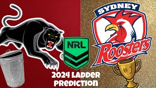 My Offical NRL 2024 Ladder Predictions [upl. by Dranyer783]