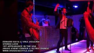 EDWARD MAYA LIVE  DESERT RAIN  STEREO LOVE  iMUSiC SEATTLE [upl. by Aerdnas567]