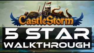 → CastleStorm  5 Star Walkthrough  Final 3 Levels Blue amp Red Gems and Meet the Chief PC Steam [upl. by Radmen]