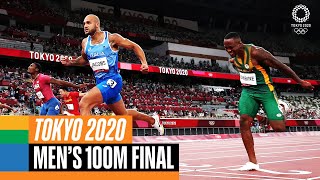 Mens 100m final 🏃‍♂️  Tokyo Replays [upl. by Connell986]