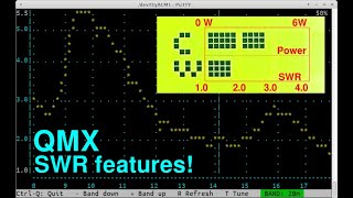 QMX SWR features in firmware 100010 [upl. by Aicele443]