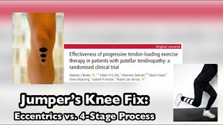 Jumper’s Knee 24Week Study Fix Patellar Tendon Pain [upl. by Aivek]