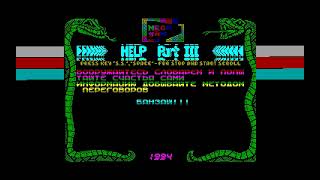 Help Part III 1  Megagame ZXSpectrum Demo [upl. by Redla]