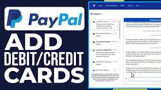 Why Cant I Add My DebitCredit Cards To My PayPal Account PayPal Link Debit Card Error [upl. by Garin]